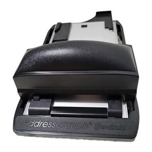 Vintage Addressograph NewBold Charge Credit Card Slider Machine Merchant Service